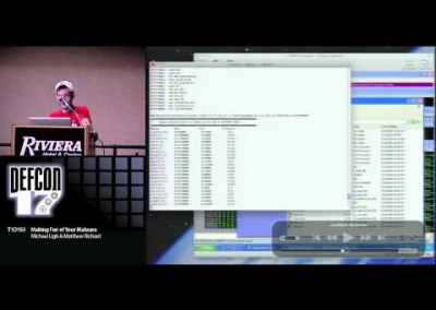 DEF CON 17: Making fun of your malware