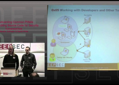 DeepSec 2010: Circumventing common Pitfalls when auditing sourcecode for security vulnerabilities