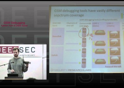 DeepSec 2010: Debugging GSM