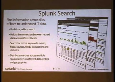 SOURCE Boston 2009: Splunk