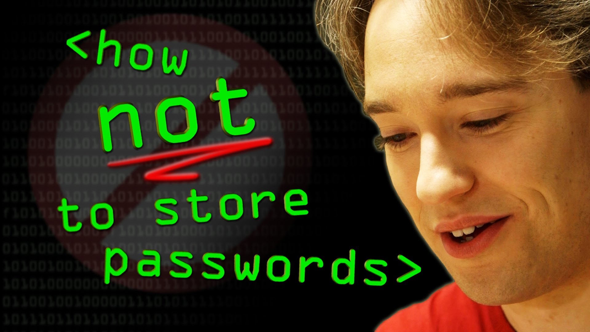 How NOT to Store Passwords!
